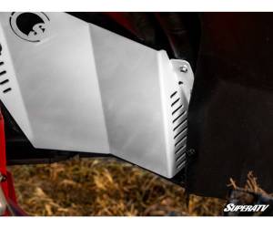 SuperATV - Polaris RZR Turbo S, Inner Fender Guards (White Aluminum) - Image 3