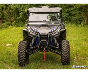 SuperATV - SuperATV Winch Mounting Plate with 3500lbs Black Ops Winch and Synthetic Rope for Honda (2019-23) Talon 1000 - Image 3