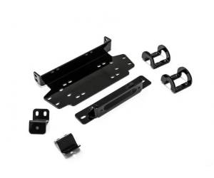Honda Talon 1000, Winch Mounting Plate with 4500lbs Black Ops Winch and Synthetic Rope