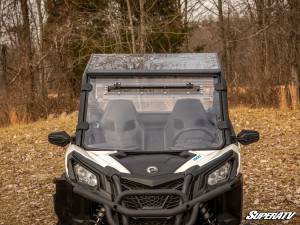 SuperATV - Can-Am Maverick Trail Scratch Resistant Vented Full Windshield - Image 3