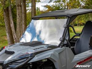 SuperATV - Yamaha Wolverine RMAX 1000 Full Windshield, Scratch Resistant Polycarbonate (Clear) - Image 7