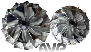 AVP - AVP Billet Turbo Compressor Wheel, Ford (2008-10) 6.4L Power Stroke (High & Low Pressure Wheels) - Image 2