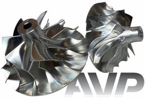 AVP - AVP Billet Turbo Compressor Wheel, Ford (2008-10) 6.4L Power Stroke (High & Low Pressure Wheels) - Image 3