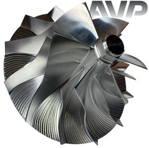 AVP - AVP Billet Turbo Compressor Wheel, Ford (2015-19) 6.7L Power Stroke, Stage 1 (6+6 Blade) - Image 5