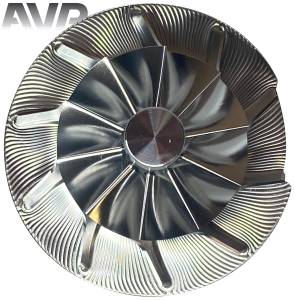 AVP - AVP Boost Master Quick Spool Billet Compressor Wheel Ford (2011-14) 6.7L Power Stroke F-250/F-350 (Twin Blade) - Image 4
