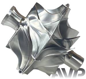 AVP - AVP Boost Master Quick Spool Billet Compressor Wheel Ford (2011-14) 6.7L Power Stroke F-250/F-350 (Twin Blade) - Image 6