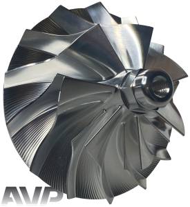 AVP - AVP Boost Master Quick Spool Billet Compressor Wheel, Ford (2005-07) 6.0L Power Stroke (7+7 Blade) - Image 4