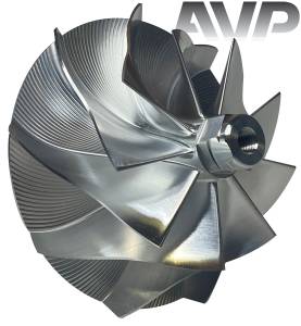 AVP - AVP Billet Turbo Compressor Wheel, Ford (1994-03) 7.3L, TP38 & GTP38 Garrett Turbos, Stage 1.5 (9 Blade) - Image 5