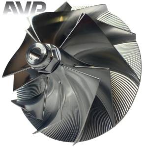 AVP - AVP Boost Master Quick Spool Billet Compressor Wheel, Ford (1994-03) 7.3L, TP38 & GTP38 Garrett Turbos (5+5 Blade) - Image 5