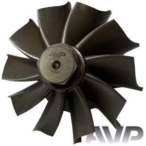 AVP - AVP Turbine Wheel & Shaft, Ford (1999-03) 7.3L, GT38 & GTP38 Garrett Turbo - Image 3