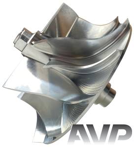 AVP - AVP Boost Master Quick Spool Billet Compressor Wheel, Ford (2015-19) 6.7L Power Stroke, Stage 1 (5+5 Blade) - Image 3