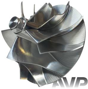 AVP - AVP Boost Master Quick Spool Billet Compressor Wheel, Ford (2015-19) 6.7L Power Stroke, Stage 1 (5+5 Blade) - Image 4