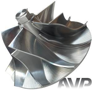 AVP - AVP Boost Master Quick Spool Billet Compressor Wheel, Ford (2015-19) 6.7L Power Stroke, Stage 1 (5+5 Blade) - Image 5