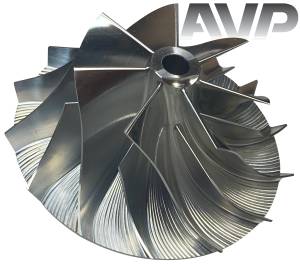 AVP - AVP Billet Turbo Compressor Wheel, Chevy/GMC (1992-01) 6.5L GM8 Turbo (7+7 Blade) - Image 2