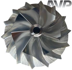 AVP - AVP Billet Turbo Compressor Wheel, Chevy/GMC (1992-01) 6.5L GM8 Turbo (7+7 Blade) - Image 3