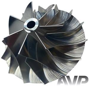 AVP - AVP Billet Turbo Compressor Wheel, Chevy/GMC (1992-01) 6.5L GM8 Turbo (7+7 Blade) - Image 5