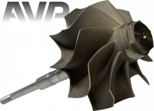 AVP - AVP Turbine Wheel & Shaft, Ford (2003-04) 6.0L, GT37VA Garrett Turbo (10 Blade) - Image 2
