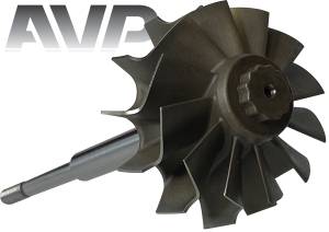 AVP - AVP Turbine Wheel & Shaft, Holset HX35/HX35W/HY35/H1C Turbos - Image 5