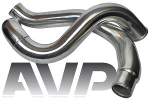 AVP - AVP Intercooler Piping and Boot Kit, Ford (2003-07) 6.0L Power Stroke (Polished) - Image 2