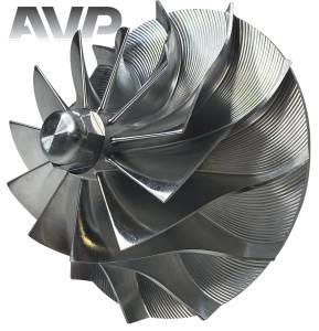 AVP - AVP Boost Master Quick Spool Billet Compressor Wheel, Chevy/GMC (2007.5-10) 6.6L LMM Duramax (11 Blade) - Image 4