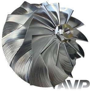 AVP - AVP Boost Master Quick Spool Billet Compressor Wheel, Chevy/GMC (2004.5-05) 6.6L LLY Duramax (11 Blade) - Image 3