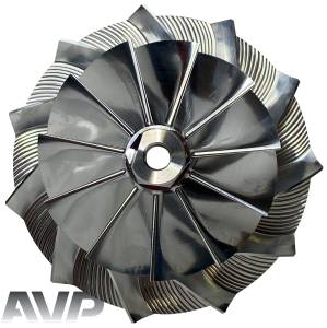 AVP - AVP Boost Master Quick Spool Billet Compressor Wheel, Chevy/GMC (2004.5-05) 6.6L LLY Duramax (11 Blade) - Image 5