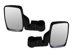 UTV Accessories - Mirrors - SuperATV - Polaris Side View Mirror (1 Pair) - Fits 2'' Round Roll Cages