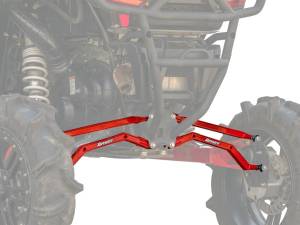 Polaris RZR XP 1000 High Clearance Boxed Radius Arms (Red)