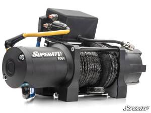 SuperATV - Yamaha Wolverine RMAX Ready-Fit  6000lbs Winch  (WITH WIRELESS REMOTE & SYNTHETIC ROPE)  - Image 2