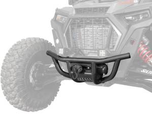 UTV Winches/Recovery Ropes - Mounting Plates - SuperATV - Polaris RZR XP Turbo S Winch-Ready Front Bumper with 2500 lb winch
