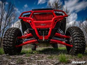 SuperATV - Polaris RZR XP 1000 High Clearance Boxed A-Arms, Standard Duty Ball Joints (Red) - Image 5