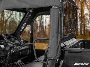 SuperATV - Can-Am Defender Primal Soft Cab Enclosure Doors with Standard Light Tint Polycarbonate Rear Windshield (2 Seater) - Image 4
