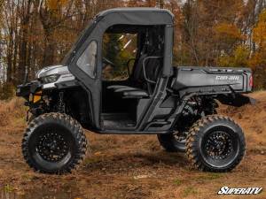 SuperATV - Can-Am Defender Primal Soft Cab Enclosure Doors with Standard Light Tint Polycarbonate Rear Windshield (2 Seater) - Image 3