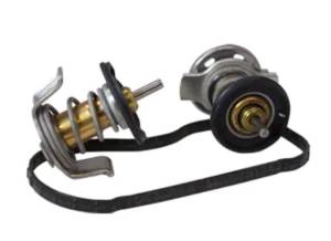 Ford Genuine Parts - Ford Motorcraft Thermostat Kit, Ford (2008-10) 6.4L Power Stroke (Pair w/ Gasket) - Image 5