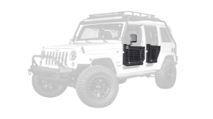 Jeep Tops & Doors - Jeep Doors - Body Armor 4x4 - Body Armor 4x4 Tube Door Kit, Jeep (2007-17) JK Wrangler, Rear Pair