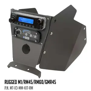 Rugged Radios Can-Am X3 Multi-Mount XL Kit for M1/RM45/RM60/GMR45