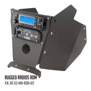 UTV Radios/Audio - Radio Accessories - Rugged Radios - Rugged Radios Can-Am X3 Multi-Mount XL Kit for RDM Radios