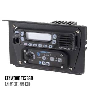Rugged Radios Polaris XP1 Multi-Mount Kit for Kenwood TK7360 Radios