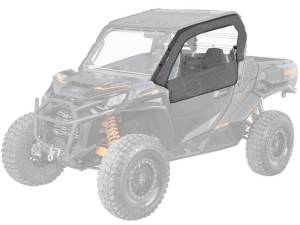 Can-Am Commander Primal Soft Cab Enclosure Upper Doors (With Standard Polycarbonate Rear Windshield)