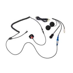Rugged Radios - Rugged Radios Moto Max Kit With Waterproof RDH-X Digital Radio - Helmet Kit, Harness, and Handlebar Push-To-Talk (Black) - Image 3