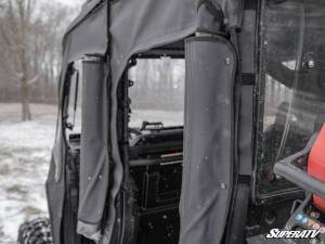 SuperATV - Can-Am Defender Primal Soft Cab Enclosure Doors with Standard Dark Tint Polycarbonate Rear Windshield (4 Seater) - Image 8