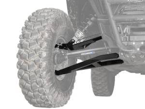 SuperATV - Polaris RZR XP Turbo Sidewinder A-Arms—1.5" Forward Offset (Without Ball Joints) Black - Image 1