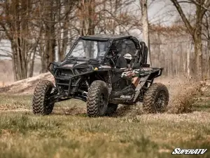 SuperATV - Polaris RZR XP 1000 Sidewinder A-Arms—1.5" Forward Offset (Without Ball Joints) Black - Image 3