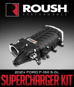 Roush Performance Supercharger Kit for Ford (2021-23) F-150 5.0L, 705HP