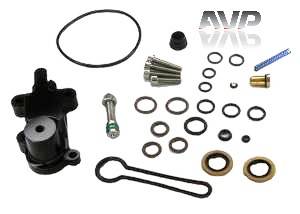 AVP - AVP Adjustable Fuel Pressure Regulator "Blue Spring" Upgrade Kit, Ford (2003-07) 6.0L Power Stroke (Black Housing) - Image 3