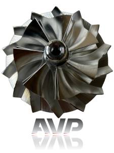 AVP - AVP Boost Master Quick Spool Billet Compressor Wheel, Ford (2003-04) 6.0L Power Stroke (7+7 Blade) - Image 3