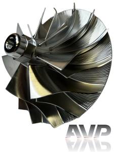 AVP - AVP Boost Master Quick Spool Billet Compressor Wheel, Ford (2003-04) 6.0L Power Stroke (7+7 Blade) - Image 5