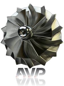 AVP - AVP Boost Master Quick Spool Billet Compressor Wheel, Ford (2003-04) 6.0L Power Stroke (7+7 Blade) - Image 6