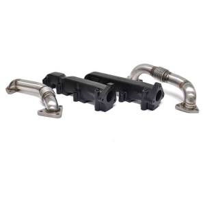ATS Pulse Flow Exhaust Manifold Kit for Chevy/GMC (2001-04) 6.6L Duramax (no EGR)