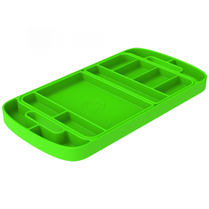 S&B - S&B Silicone Tool Tray 3 Piece Set, Lime Green - Image 2